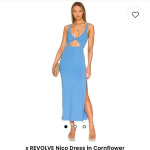 REVOLVE Nico Dress in Cornflower